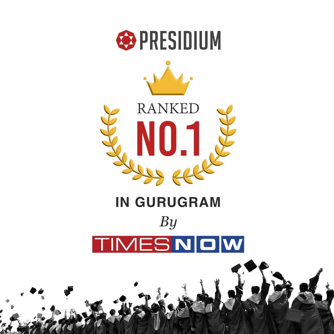Ranked #1 by Times Now